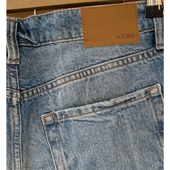 NWT Aeropostale Perfectly Distressed “Mom Jean” Size 8 R - Picture 8 of 14